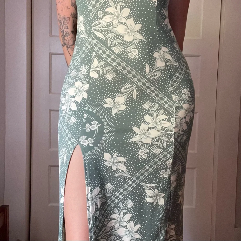 UO Arna Midi Dress Size Large - Picture 4 of 6